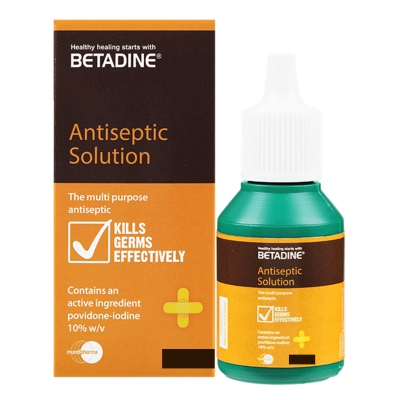 BETADINE Antiseptic Solution 10% ( Povidone Iodine ) 60 ml